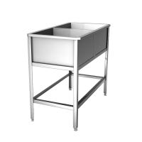 Ванна моечная двухсекционная Hessen ВМ 2/7 оц. (1450х750х870)