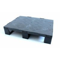 Паллет 800х600х150 на полоз (Черный) арт. РТ 680