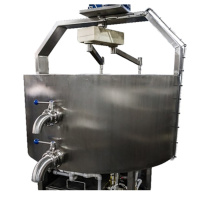 Ванна сыродельная открытого типа V 500л (ВДПС, с блоком подготовки горячей воды, сыроварня Агротех)