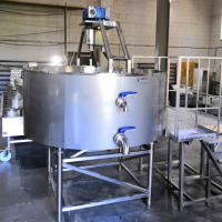 Ванна сыродельная (сыроизготовитель)  открытого типа  V 3500л