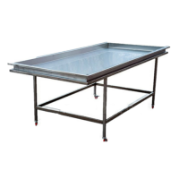 Стол технологический с ванной и сливом