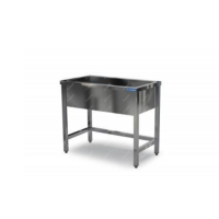 Ванна моечная сварная (котломоечная) 1000*700*850 емкость 900*600*400 AISI 304, без фартука