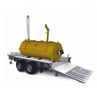 Крематор дизельный 100 кг на прицепе