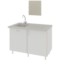 Стол-мойка ЛАБ-1200 МОП 