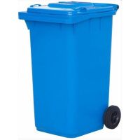 Мусорный контейнер п/э 240л. цв. синий