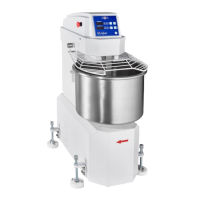 Спиральный тестомес ABAT ТМС‑40НН‑2П CHEF (для любого вида теста)