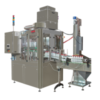 Автоматическая линия розлива (Триблок) ТРМ-3-1 в ПЭТ тару объемом 0,2-1,4л, до 1800 бут/час, с этикетировщиком, маркировщиком, группиратором