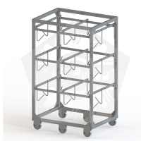 Вешало для голов (передвижное)