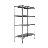 Стеллаж кухонный Hessen С-1,8*15*4/4 оц. 1500х400х1800