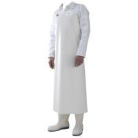 Фартук полиуретановый DELTA 90 Х 115 белый с термо-плавленной застежкой