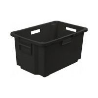 Пластиковый ящик 600x400x300(Арт.218-1) (черный)