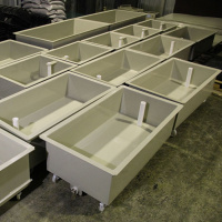 Солильный бассейн из полипропилена 350 литров