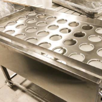 Стол формовочный с групповой воронкой на 40 форм