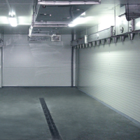 Климатическая установка для камеры дефростации до 6000 кг, 12 рам по 500 кг, для камеры 2600х8500х300