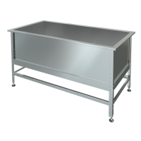 Ванна моечная ВМСн 1210 (1210х630х860) «Norma Inox», односекционная котломоечная