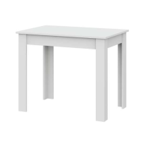 Стол обеденный СО-1 (Арника) Белый 900х600