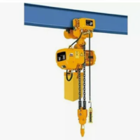 Таль цепная электрическая 1 тонна (HHBD01-01DT 1т 6м 380В передвижная, 2 скорости, 1 цепь)