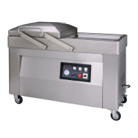 Упаковщик вакуумный Hualian  HVC-510S/2А (нерж.)