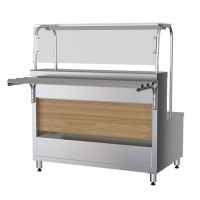 Прилавок-мармит Марихолодмаш ПМПЭ15 для первых блюд