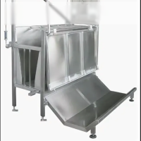 Бокс оглушения саморазгружающийся с приемной чашей