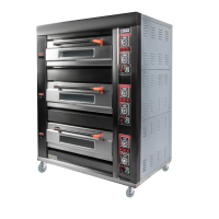 Печь подовая ярусная Miratek BK-36G (газовая)