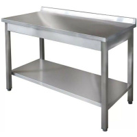 Стол производственный сб (каркас и столешница из н.с.aisi 430) 1200*600*850
