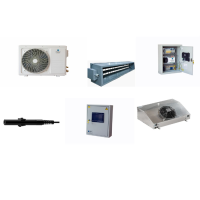 Климатическая установка AtomGold18 (+6+35С) для камеры созревания 4900х4500х2300. Корпус воздухоохладителя из нержавеющей стали