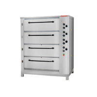 Хлебопекарная ярусная печь ХПЭ-750/4 (нержавеющая обрешетка)