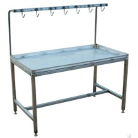 Стол ветеринарной инспекции и разбора ливера 1200х700х1600