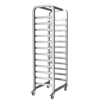 Тележка-шпилька Hessen ТШП-12 нерж. (для противней 600х400)