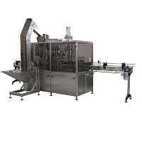 Линия розлива в ПЭТ Триблок «АДНК 39 ЛР 3» 800 бут/час, с этикетировщиком