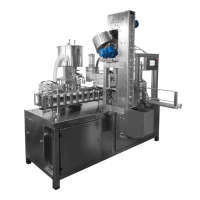 Автомат розлива и упаковки жидких продуктов в картонную упаковку типа PURE-PAK, "Зонд-Пак" модель 6501, с модулем приварки крышки.