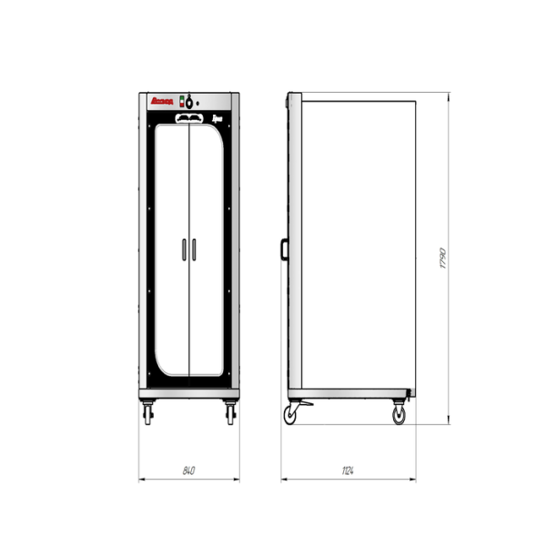 Шкаф расстойный электрический «Бриз» 096